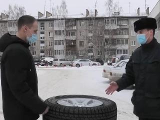 Раскрыта серия краж автомобильных колес в Иркутске