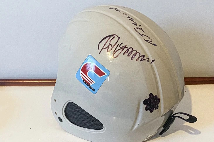 В Ангарске продают горнолыжный шлем с автографом Путина за 150&nbsp;тысяч рублей