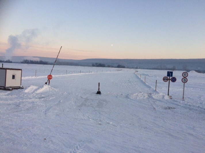 35 ледовых переправ допустили к работе в Иркутской области