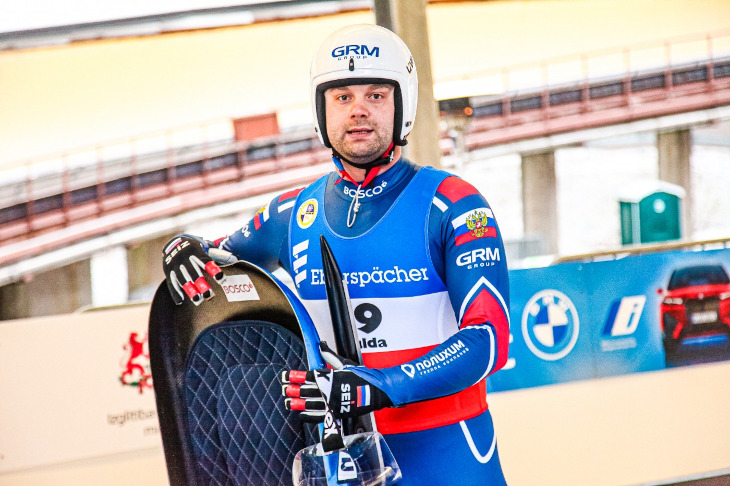 Семен Павличенко завоевал серебро на восьмом этапе Кубка мира по санному спорту