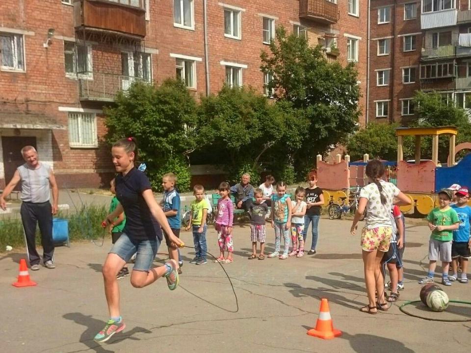 В Ново-Ленино каждую неделю проводятся спортивные праздники