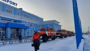 50 человек эвакуировались из аэропорта Иркутска из-за пожара
