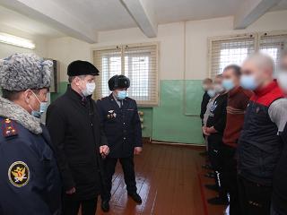 Зам главы ФСИН России посетил учреждения СИЗО №1 и ИК №6 в Иркутске