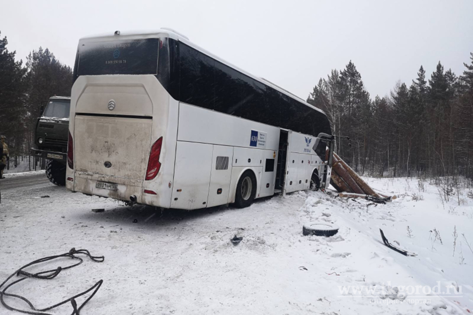 Пассажиры автобуса, пострадавшие в ДТП в Братском районе, получат страховые выплаты