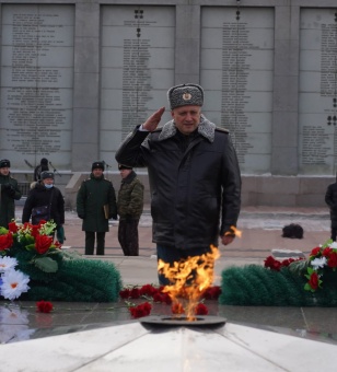 В Иркутске состоялось торжественное мероприятие, посвященное Дню защитника Отечества