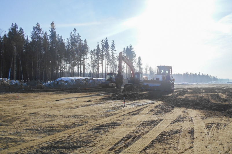 Дорожники возобновили строительство обхода Усолья-Сибирского и Тельмы