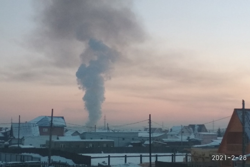 Торговые павильоны горели в Иркутском районе
