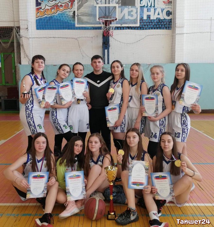 Тайшетские баскетболистки вернулись с победой с турнира