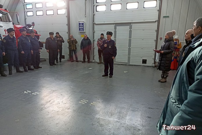 В посёлке Квиток открыли новое пожарное депо
