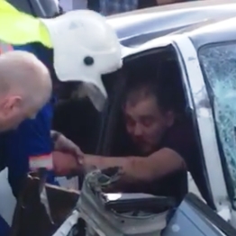 Сбитый в Ангарске пьяным водителем полицейский находится в коме