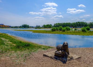 В июле в Иркутске заработает веревочный парк - на острове Юность