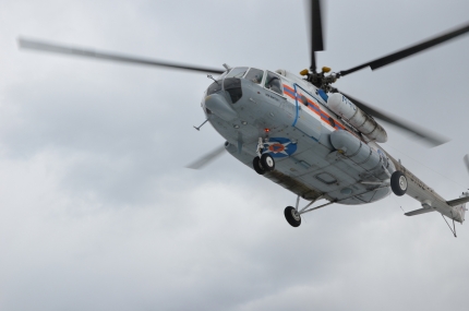 На поиски ростовских туристов вылетел вертолёт Ми-8 со спасателями и медиком