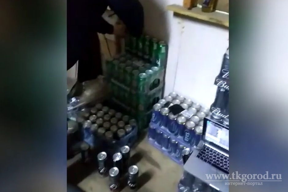 В нелегальном ночном клубе Братска изъяли 400 литров алкоголя
