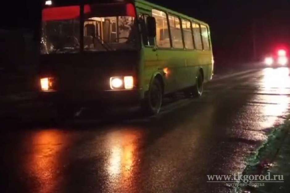 В Нижнеудинске пьяный водитель автобуса сбил женщину-пешехода. Проводится прокурорская проверка