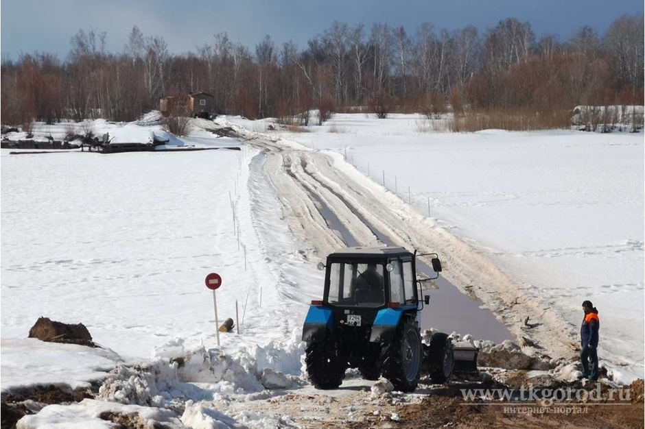 В Иркутской области завершена эксплуатация ещё пяти ледовых переправ
