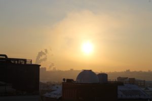 Роспотребнадзор: Превышения аммиака в воздухе в районе Иркутского хладокомбината нет