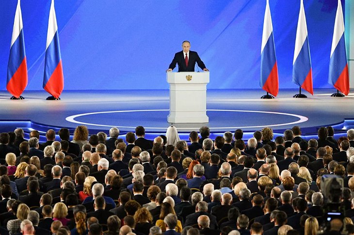 Владимир Путин выступит с посланием к Федеральному Собранию  21 апреля