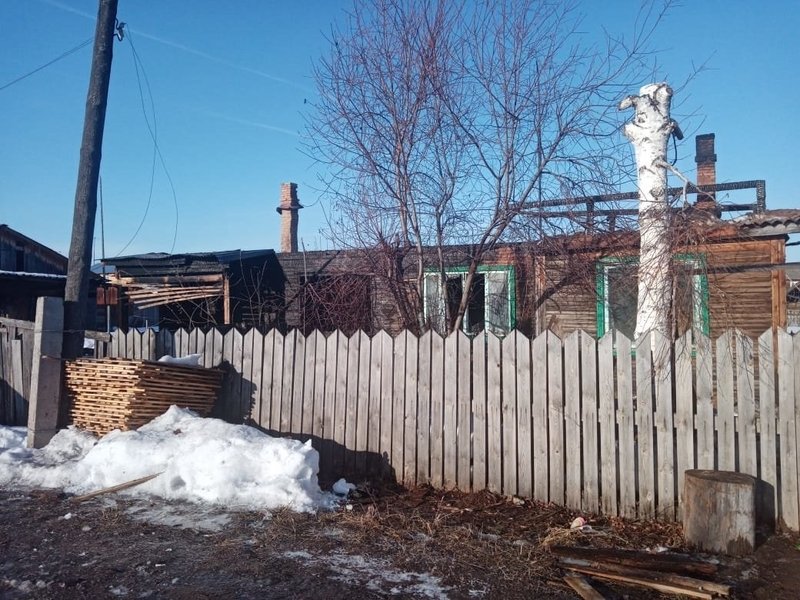 При пожаре в Казачинско-Ленском районе погибли двое детей