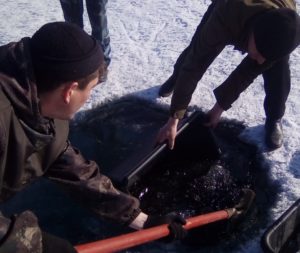 Пятно нефтепродуктов обнаружили в районе мыса Бурхан на Байкале