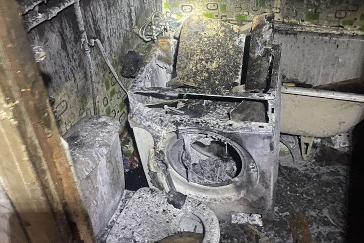 Два человека пострадали при возгорании стиральной машины в Братске