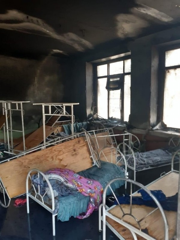 154 ребёнка эвакуировали из-за пожара в детсаду в Ангарске