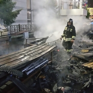 В Иркутске установили возможного виновника пожара на Центральном рынке