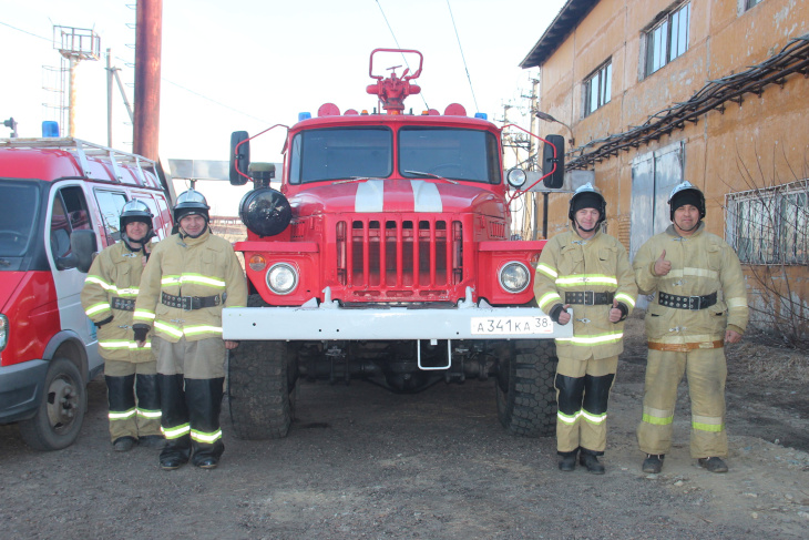 Первое в России подразделение частной пожарной охраны открыли в Усольском районе