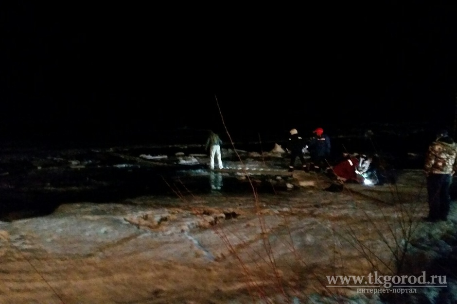 Мужчина погиб при провале автомобиля под лёд в Шелеховском районе