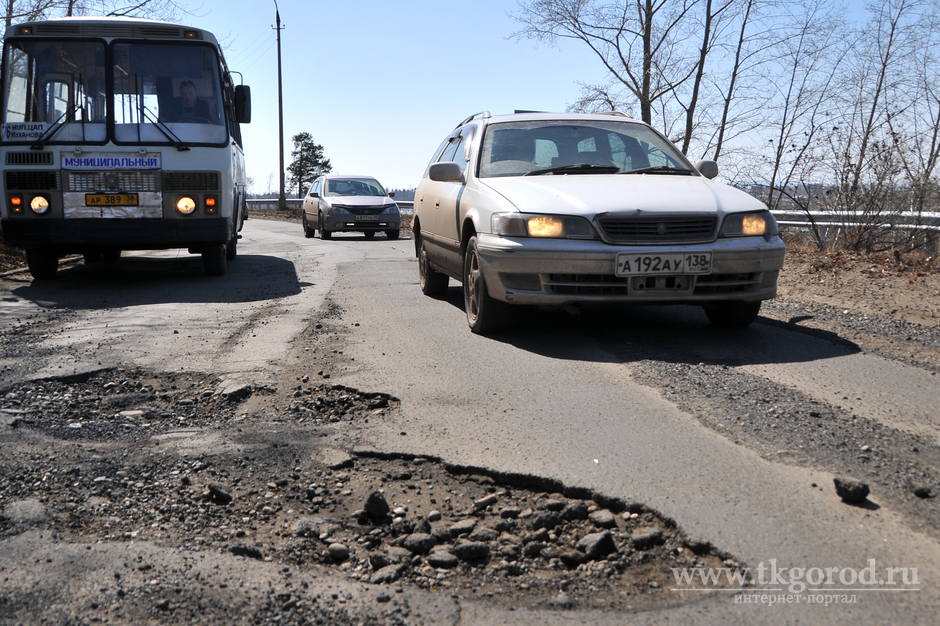 В Братске в этом году дорог разрушилось больше, чем отремонтировали в прошлом году