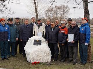 Памятный камень к годовщине аварии в Чернобыле установили в Иркутске