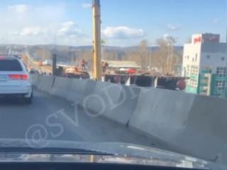 Работы на любимом мосту иркутских водителей продолжаются в выходные