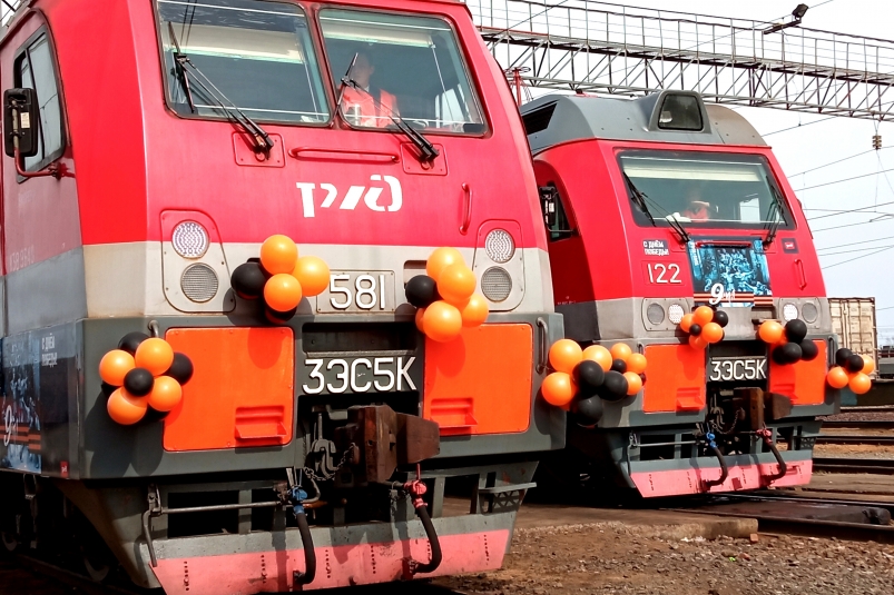 Эстафетные поезда Победы отправились со станции Тайшет