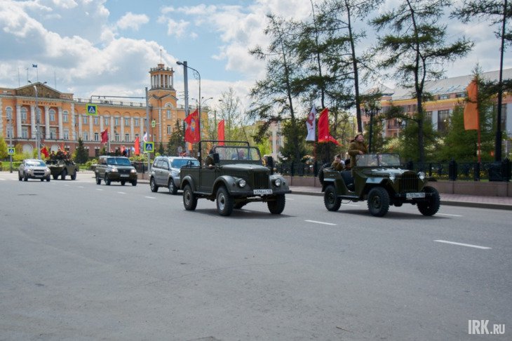 9 мая в центре Иркутска ограничат проезд транспорта