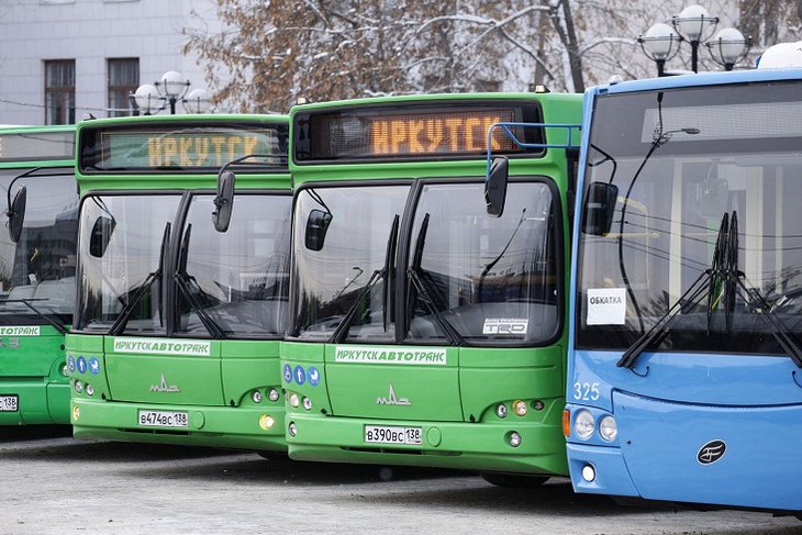 Шесть автобусных маршрутов запустят в Иркутске в Родительский день