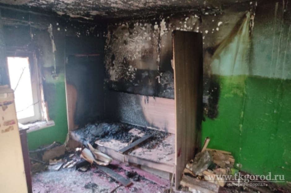 Двое детей погибли на пожаре в частном доме в Заларинском районе