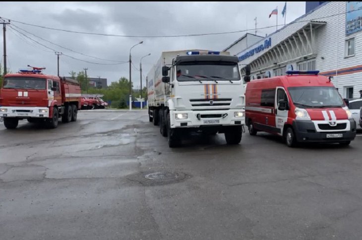 В Нижнеудинск направили аэромобильную группировку МЧС из-за угрозы подтопления