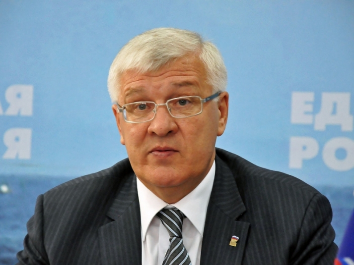 Сенатор Совета Федерации Сергей Брилка отчитался о работе за прошлый год