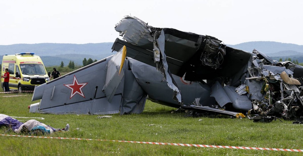 В Сибири разбился самолёт. Погибло девять человек