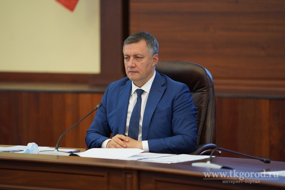 Губернатор Иркутской области поручил сформировать перечень инвестпроектов, которые получат поддержку для создания инфраструктуры