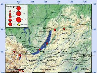 Землетрясение в три балла прошло утром 1 июля на Байкале