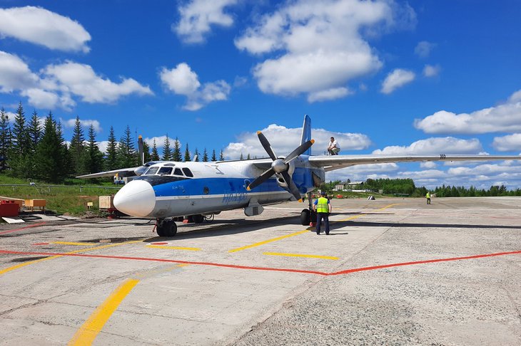 8 июля самолет-зондировщик Ан-26 «Циклон» приступил к тушению пожаров в Иркутской области