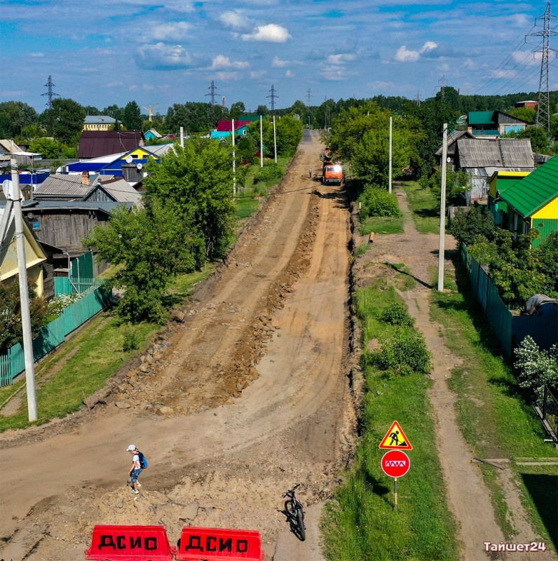 Улицы Бирюсинска и села Бузыканово в этом году полностью преобразятся
