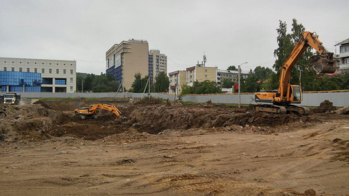 Строительство школы №19 началось в Иркутске