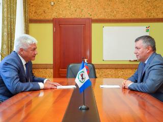 Министр внутренних дел России встретился с губернатором Иркутской области