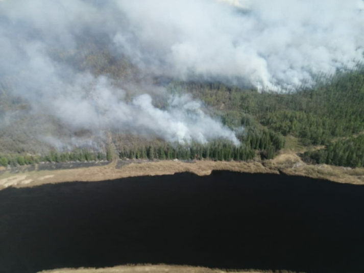 Почти 37 тысяч га леса горит в Иркутской области