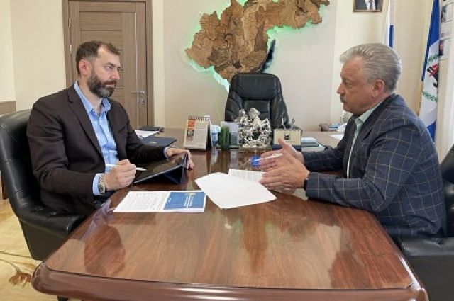 Александр Ведерников обсудил с мэром Братска перспективы развития города