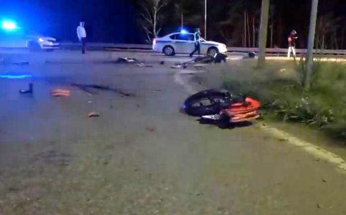 Под Иркутском столкнулись два мотоцикла, оба водителя погибли