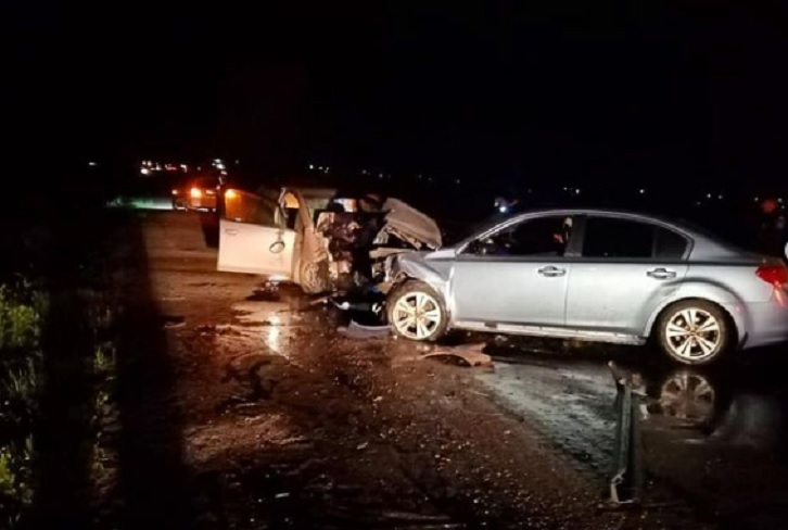 Возле села Урик в столкновении автомобилей Subaru Legacy и Mitsubishi Colt погибли три человека