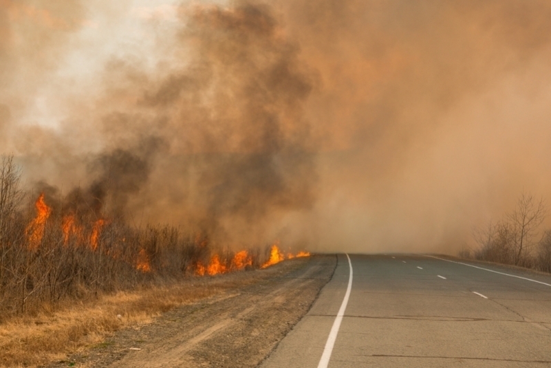 Иркутск и Иркутский район попали в зону задымления от лесных пожаров, действующих в Якутии