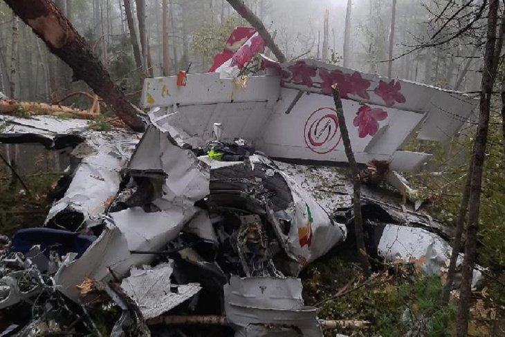 В Казачинско-Ленском районе введен режим ЧС из-за крушения самолета L-410